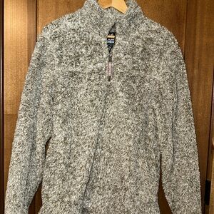 Alpine Sherpa Womens Size Small Brown Half Zip Soft Fleece Pullover‎